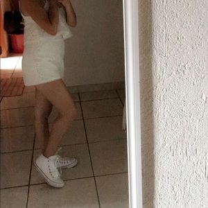 White romper/short/summer dress